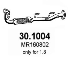 30.1004 ASSO Exhaust Pipe