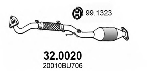 32.0020 ASSO Catalytic Converter