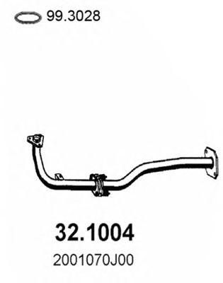 32.1004 ASSO Exhaust Pipe