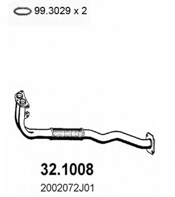 32.1008 ASSO Exhaust Pipe