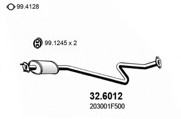 32.6012 ASSO Accelerator Cable