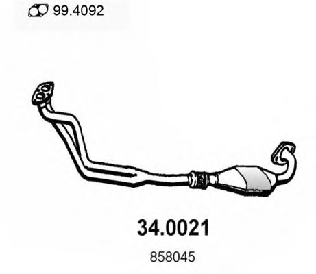 34.0021 ASSO Brake Pressure Regulator