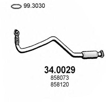 34.0029 ASSO Pressure Switch, brake hydraulics