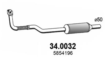 34.0032 ASSO Katalysator