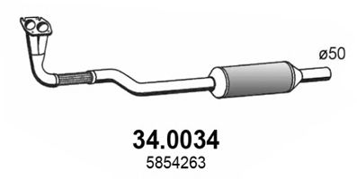 34.0034 ASSO Catalytic Converter
