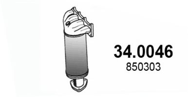 34.0046 ASSO Master Cylinder, clutch