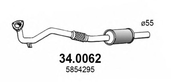 34.0062 ASSO Catalytic Converter