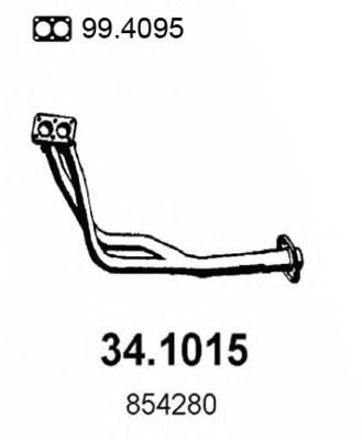 34.1015 ASSO Brake System Brake Caliper
