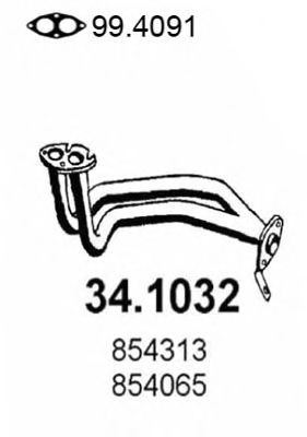 34.1032 ASSO Exhaust Pipe