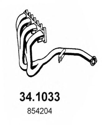 34.1033 ASSO Bremsanlage Bremssattel