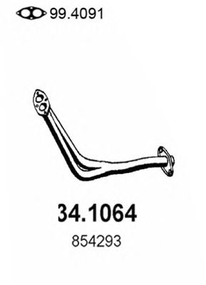 34.1064 ASSO Brake System Brake Caliper