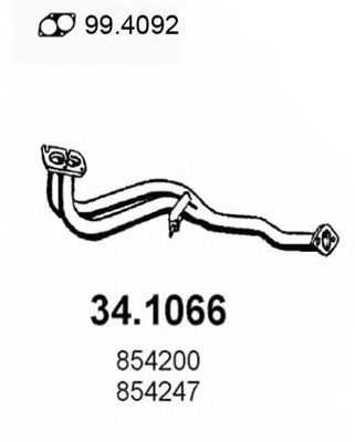 34.1066 ASSO Brake System Brake Caliper