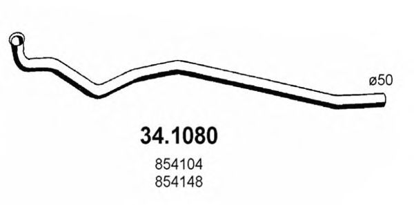 34.1080 ASSO Brake Caliper