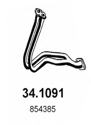 341091 ASSO Exhaust Pipe