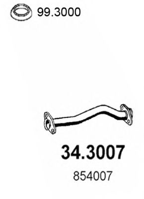 34.3007 ASSO Brake System Brake Caliper