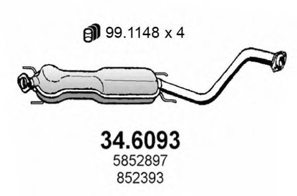 34.6093 ASSO Ignition Cable Kit