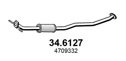 34.6127 ASSO Система зажигания Комплект проводов зажигания