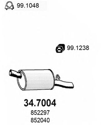 34.7004 ASSO Kraftstoff-Fördereinheit