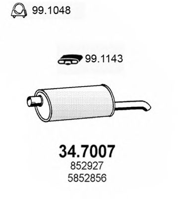 34.7007 ASSO Kraftstoff-Fördereinheit