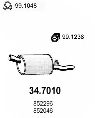 34.7010 ASSO Kraftstoff-Fördereinheit