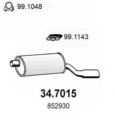34.7015 ASSO Kraftstoff-Fördereinheit