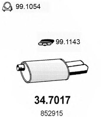 34.7017 ASSO Kraftstoff-Fördereinheit