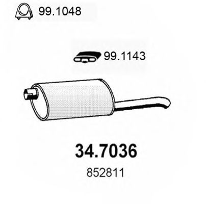 34.7036 ASSO Kraftstoff-Fördereinheit