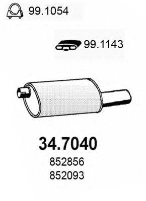 34.7040 ASSO Kraftstoff-Fördereinheit