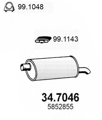 34.7046 ASSO Kraftstoff-Fördereinheit