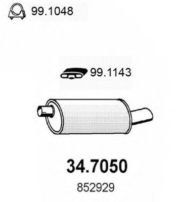 34.7050 ASSO Fuel Feed Unit