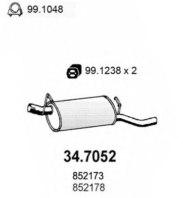 34.7052 ASSO Kraftstoffpumpe