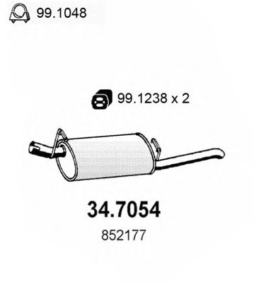 34.7054 ASSO Kraftstoff-Fördereinheit
