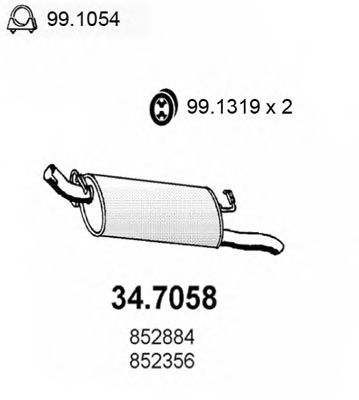 34.7058 ASSO Fuel Pump