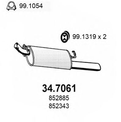 34.7061 ASSO Kraftstoff-Fördereinheit