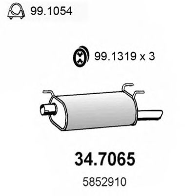 34.7065 ASSO Kraftstoff-Fördereinheit