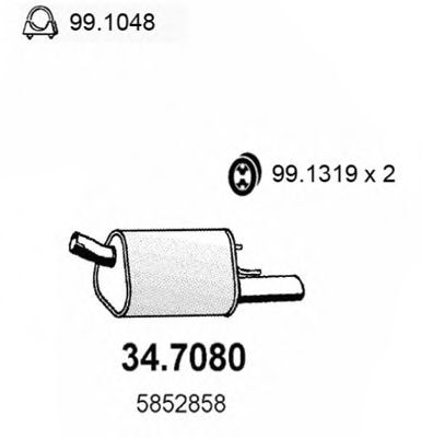 34.7080 ASSO Kraftstoff-Fördereinheit