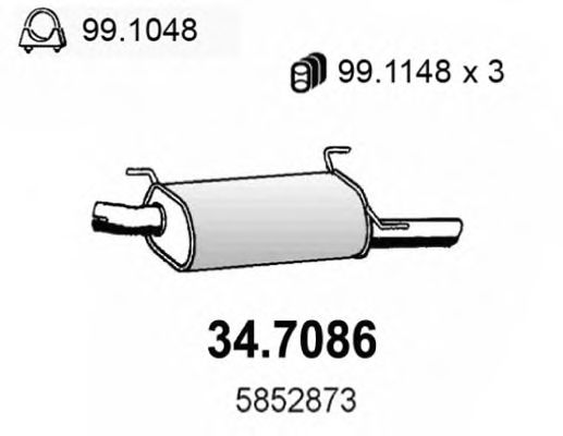 34.7086 ASSO Fuel Pump