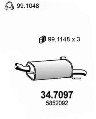 34.7097 ASSO Kraftstoffpumpe