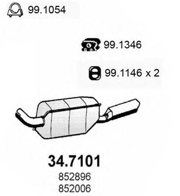 34.7101 ASSO Fuel Pump