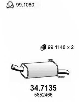 34.7135 ASSO Fuel Pump