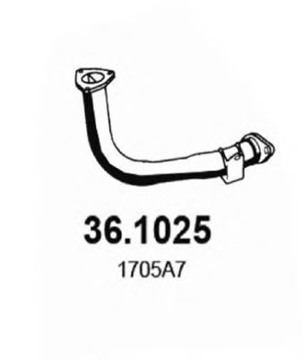 36.1025 ASSO Exhaust Pipe