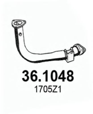 36.1048 ASSO Exhaust Pipe