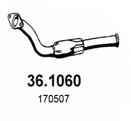 36.1060 ASSO Exhaust Pipe