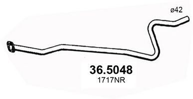 36.5048 ASSO Exhaust Pipe