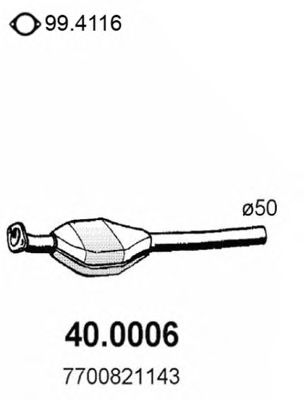 40.0006 ASSO Katalysator
