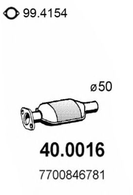 40.0016 ASSO Реле, рабочий ток