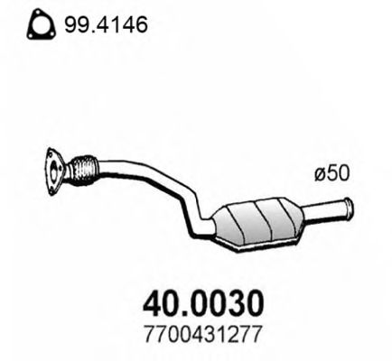 40.0030 ASSO Brake Caliper