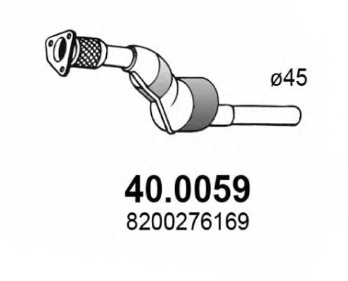 40.0059 ASSO Catalytic Converter