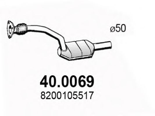 40.0069 ASSO Brake System Sensor, wheel speed