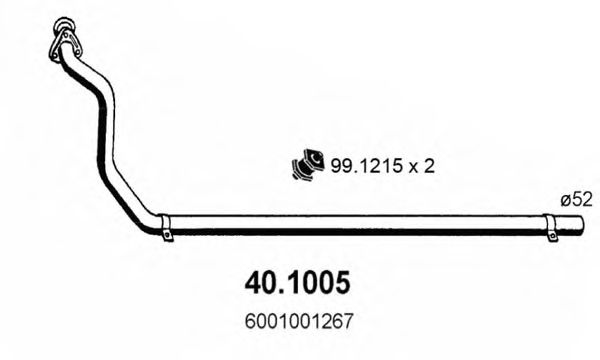 40.1005 ASSO Brake Caliper